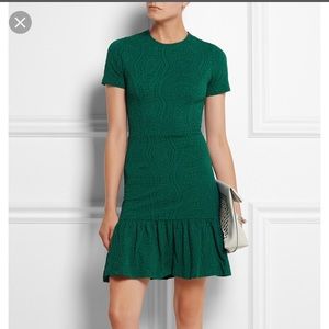 XS Opening Ceremony fitted ruffle dress